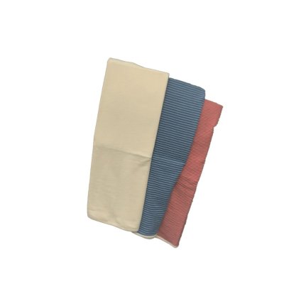 Ullfilt Dubbelstickad, Naturvit