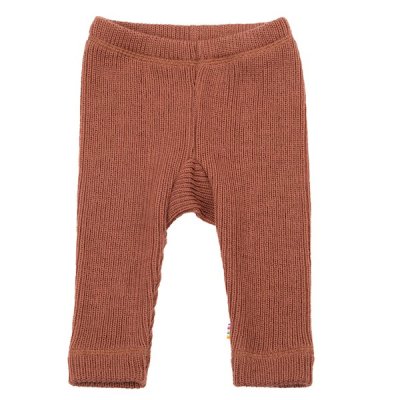 Ribbstickade Leggings ull barn